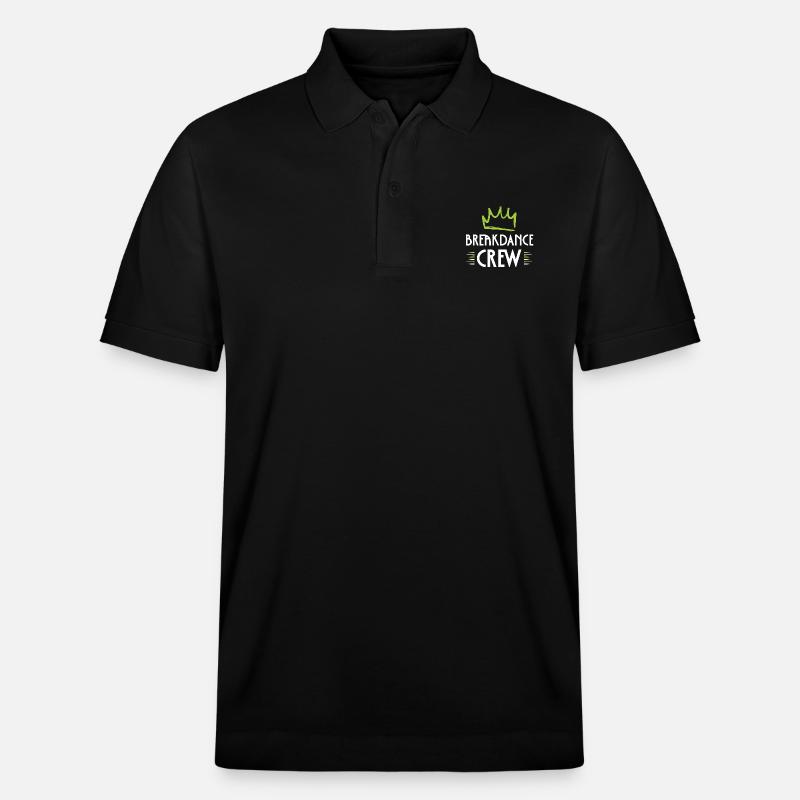 Breakdance Crew - Stanley/Stella Unisex Bio-Poloshirt PREPSTER - Schwarz