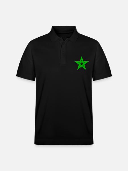 Maroc - Polo PREPSTER bio Stanley/Stella Unisexe - noir