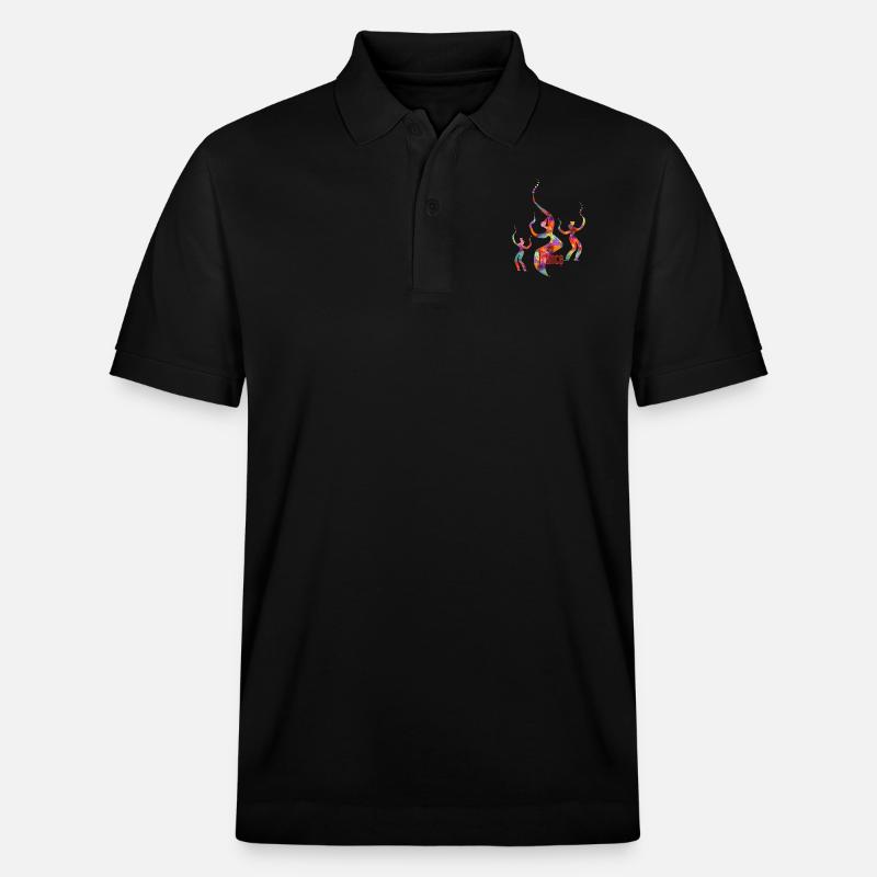 TRANCE - Tänzerinnen - Stanley/Stella Unisex Bio-Poloshirt PREPSTER - Schwarz