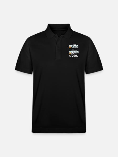 Patentante mega cool - Stanley/Stella Unisex Bio-Poloshirt PREPSTER - Schwarz