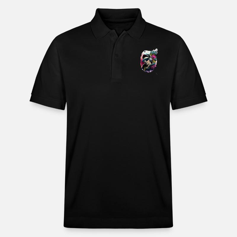 IMG 1644 - Stanley/Stella Unisex Bio-Poloshirt PREPSTER - Schwarz