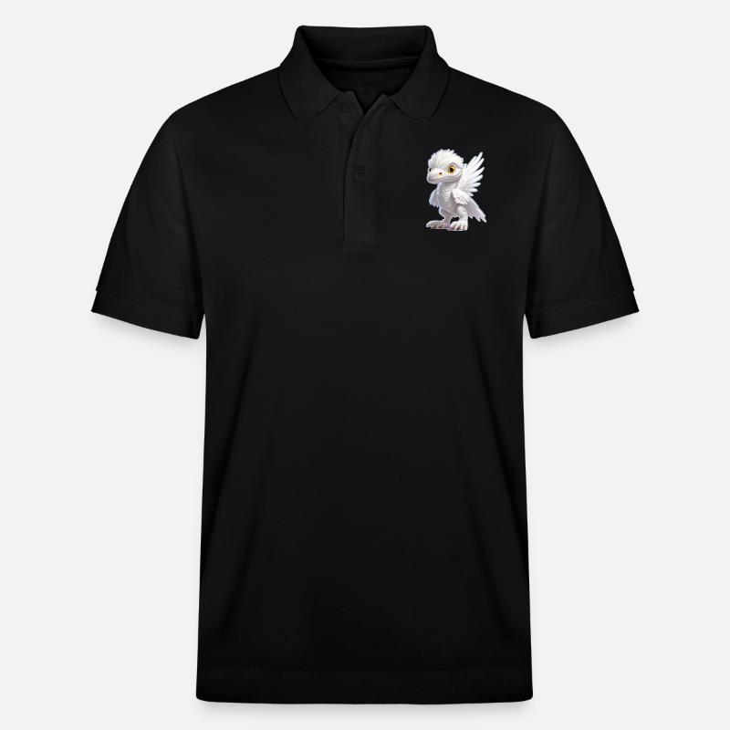 Little Dragon - Stanley/Stella Unisex Bio-Poloshirt PREPSTER - Schwarz