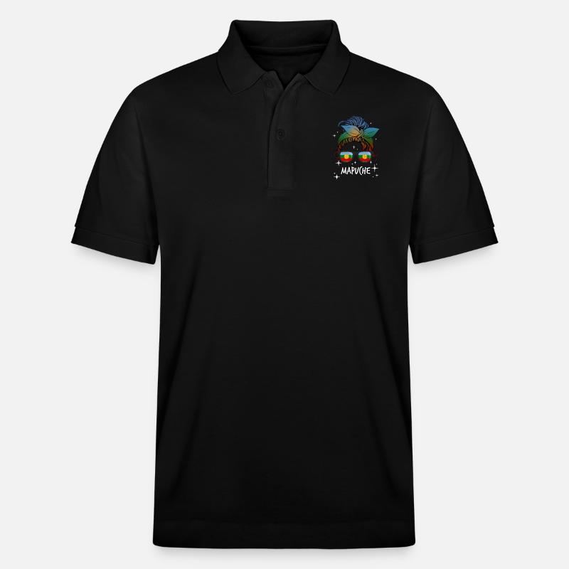 Mapuche - Polo PREPSTER bio Stanley/Stella Unisexe - noir