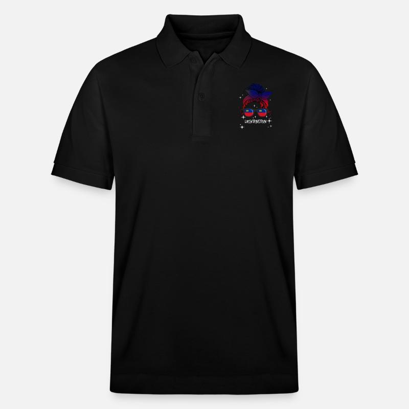 Liechtenstein - Stanley/Stella Unisex Bio-Poloshirt PREPSTER - Schwarz