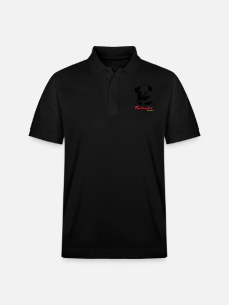 Bolonka Zwetna Design - Stanley/Stella Unisex Bio-Poloshirt PREPSTER - Schwarz