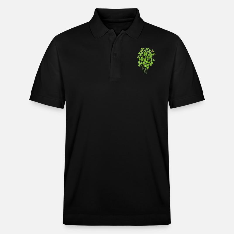 Chance de trèfle coccinelle - Polo PREPSTER bio Stanley/Stella Unisexe - noir