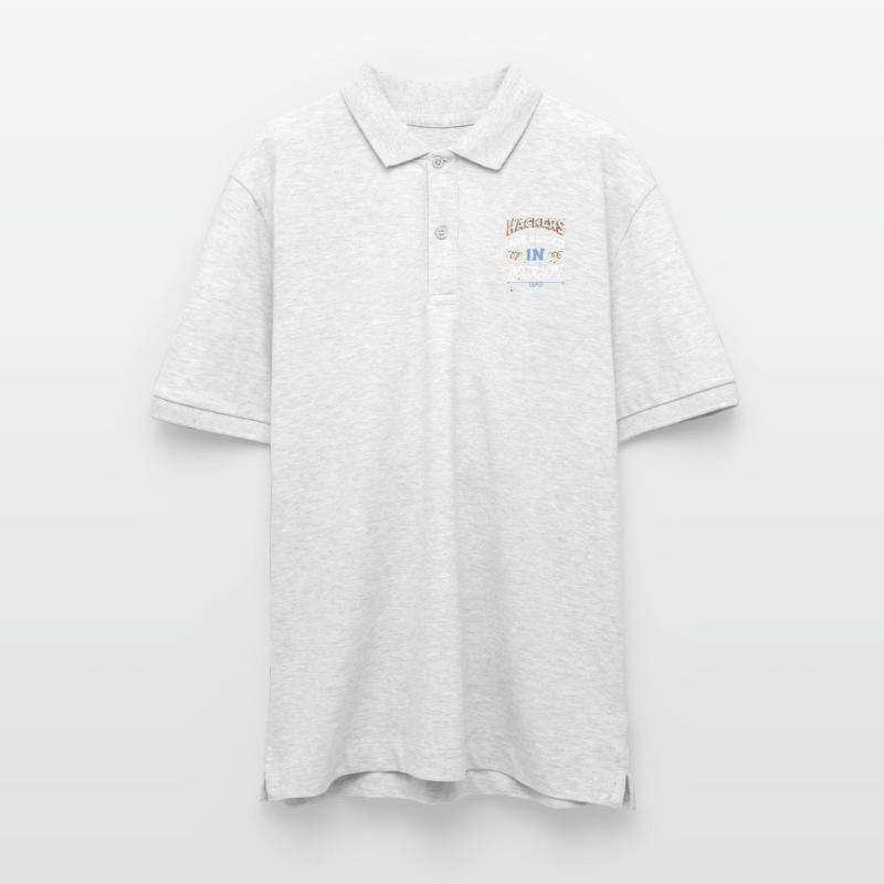 hacker fans computer funny equestrian hacking code Stanley/Stella Unisex Bio-Poloshirt PREPSTER