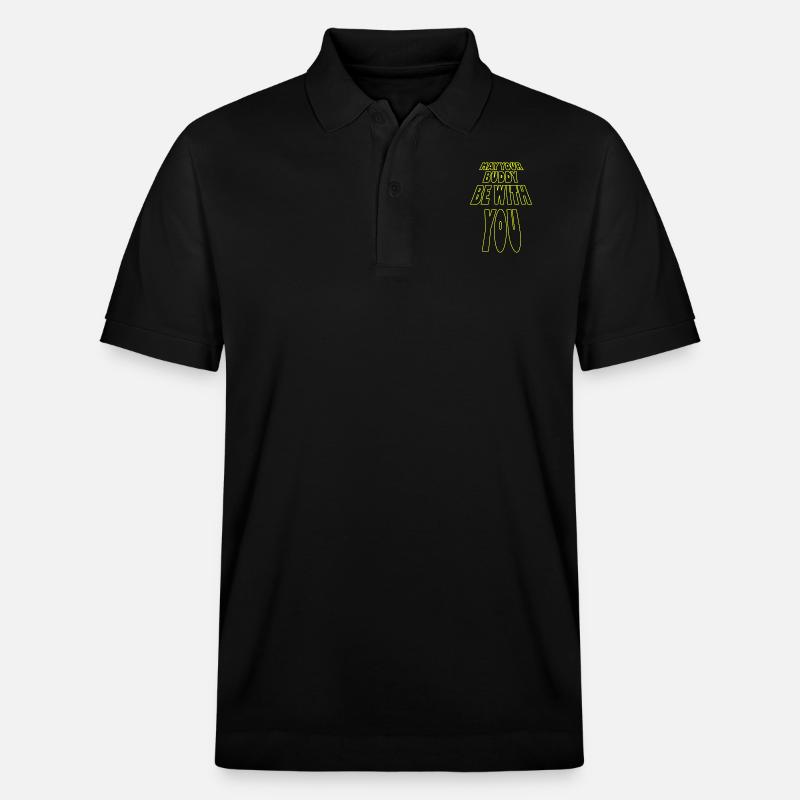 buddy dive - Polo PREPSTER bio Stanley/Stella Unisexe - noir