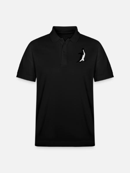 penguin - Stanley/Stella Unisex Organic Polo Shirt PREPSTER - black