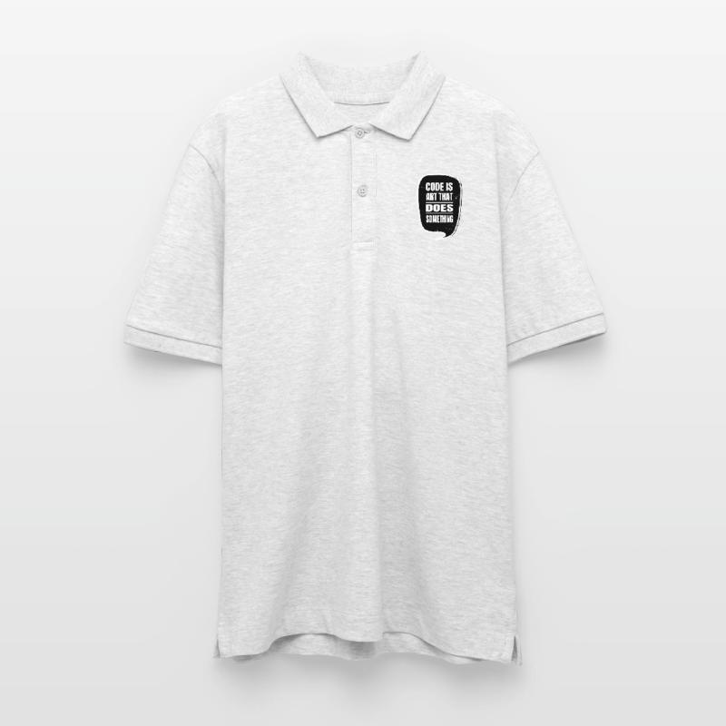 informatics c sharp programming fun jokes gift Stanley/Stella Unisex Organic Polo Shirt PREPSTER