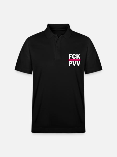 Fck pvv - Stanley/Stella Unisex Organic Polo Shirt PREPSTER - black