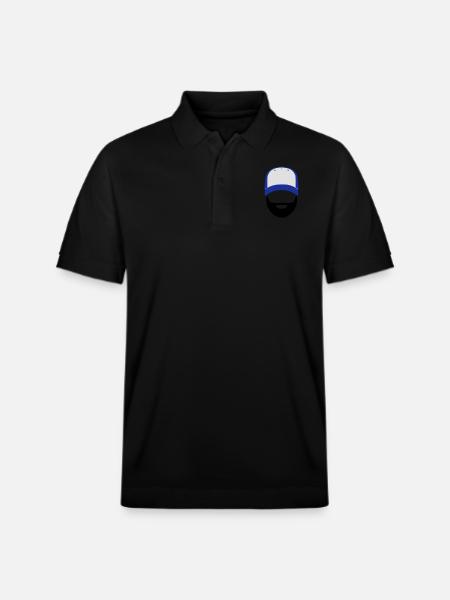 Bill Doe - Stanley/Stella Unisex Organic Polo Shirt PREPSTER - black