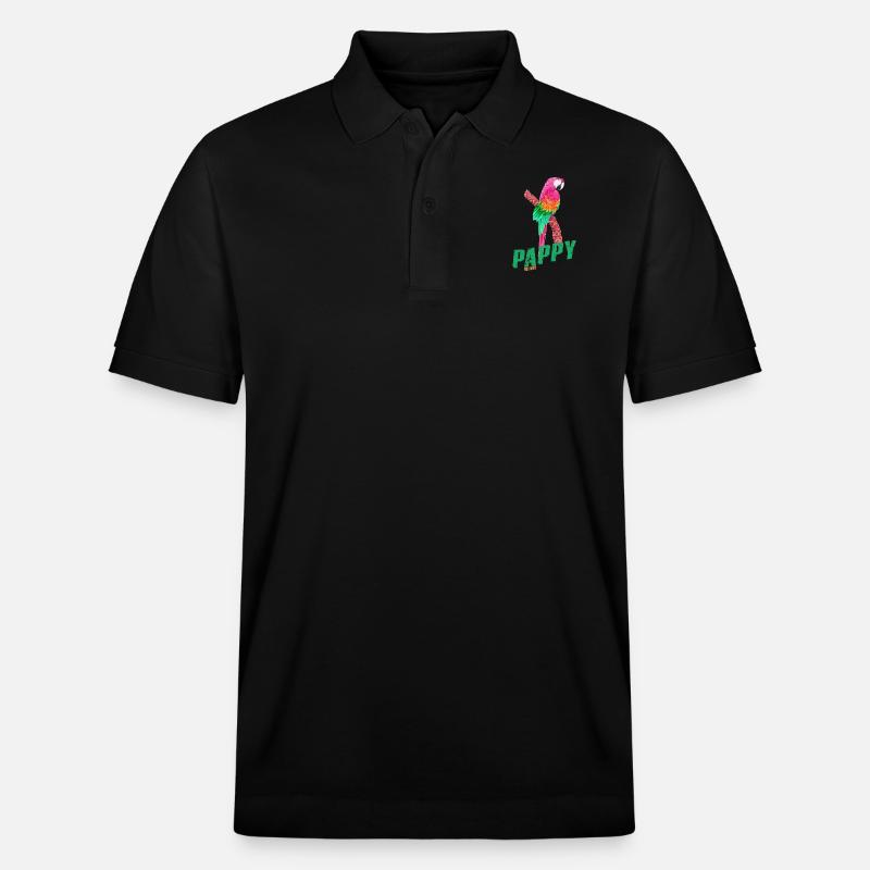 PAPY - Polo PREPSTER bio Stanley/Stella Unisexe - noir
