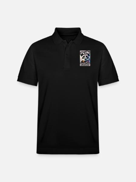 Augenringe am Morgen - Stanley/Stella Unisex Bio-Poloshirt PREPSTER - Schwarz