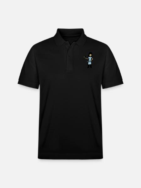 Serveuse 3 - Polo PREPSTER bio Stanley/Stella Unisexe - noir