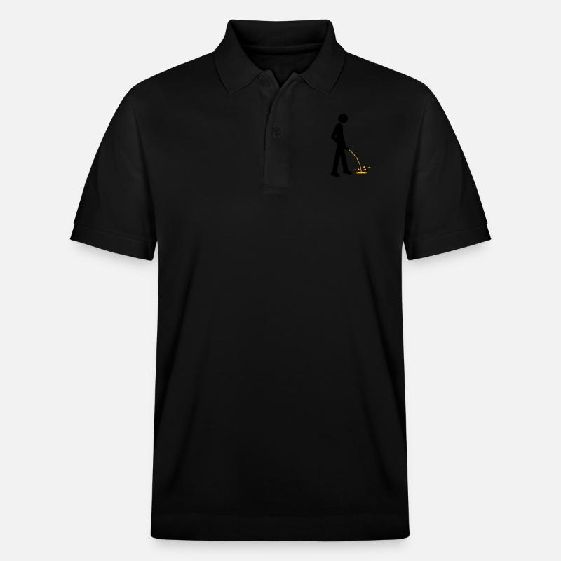 Pee - Stanley/Stella Unisex Bio-Poloshirt PREPSTER - Schwarz