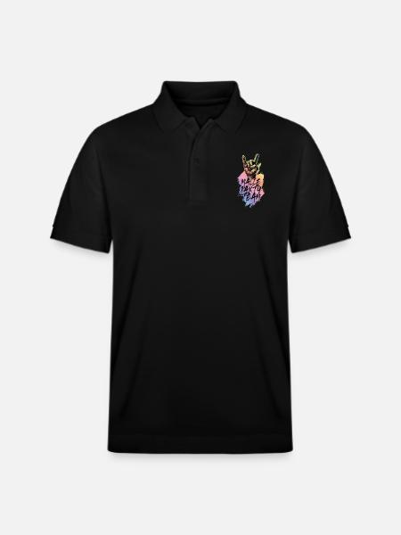 Malle Party Team - Stanley/Stella Unisex Bio-Poloshirt PREPSTER - Schwarz