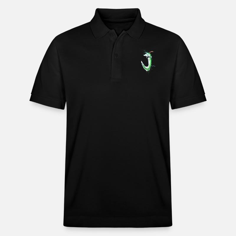 jalapeño - Polo PREPSTER bio Stanley/Stella Unisexe - noir