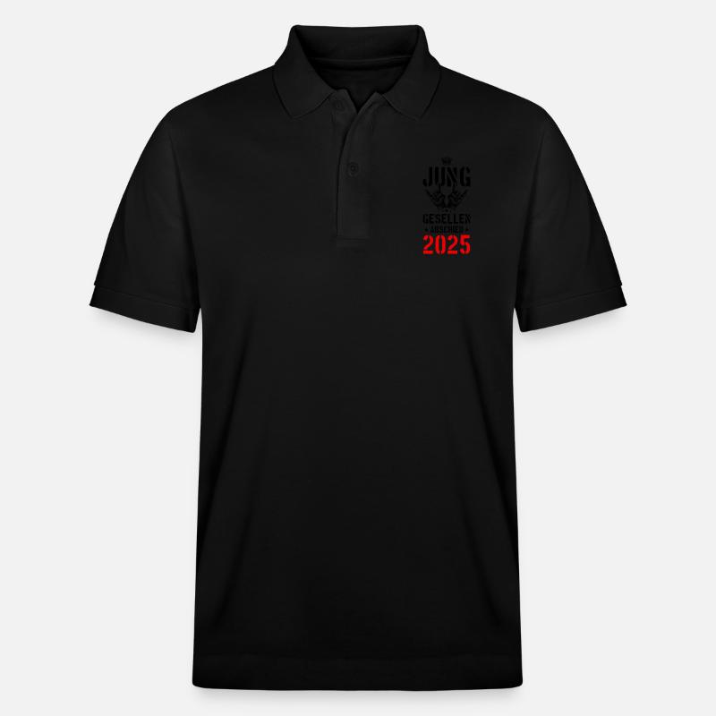 Junggesellenabschied 2025 Jga - Stanley/Stella Unisex Bio-Poloshirt PREPSTER - Schwarz