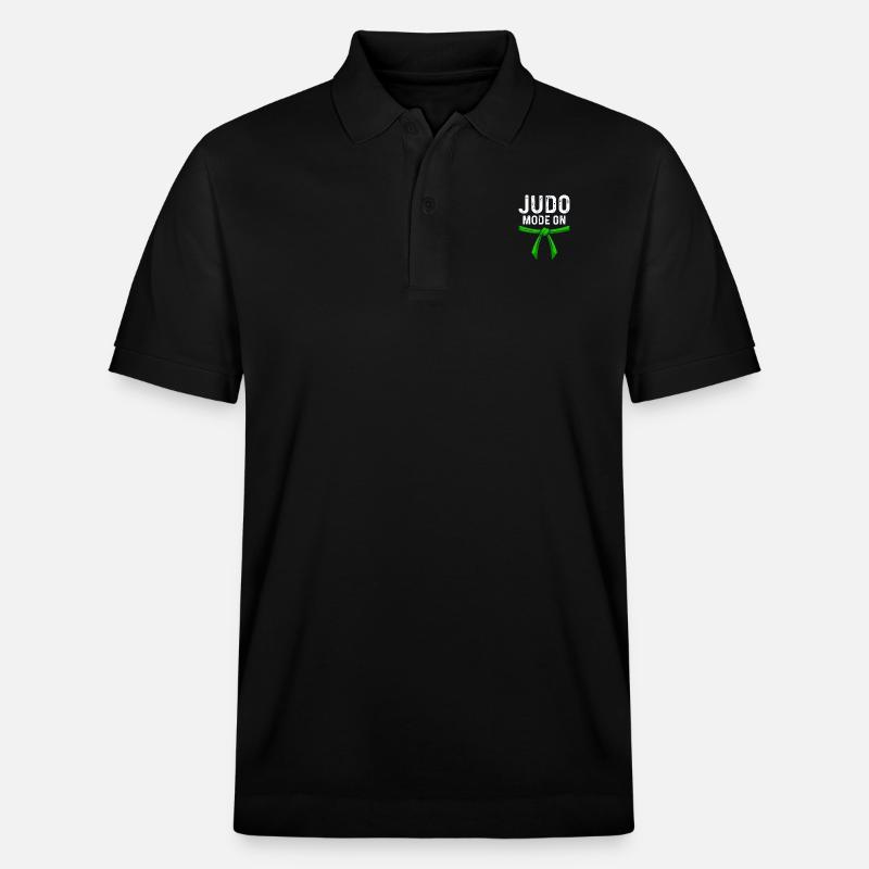 Judo-Modus an - Stanley/Stella Unisex Bio-Poloshirt PREPSTER - Schwarz