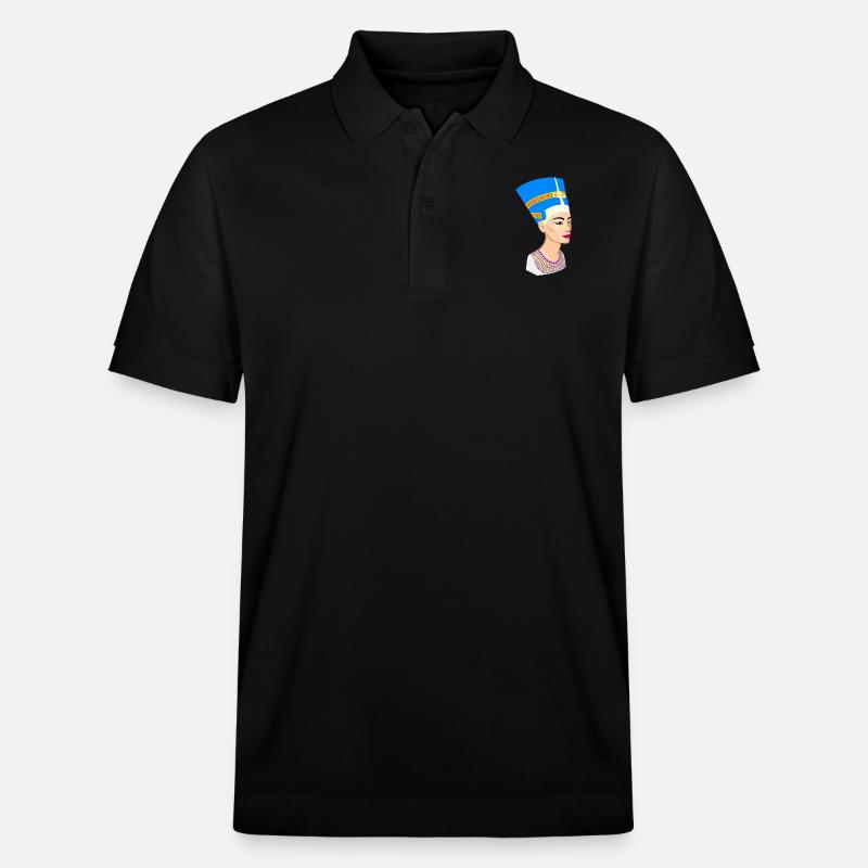 Néfertiti - Polo PREPSTER bio Stanley/Stella Unisexe - noir