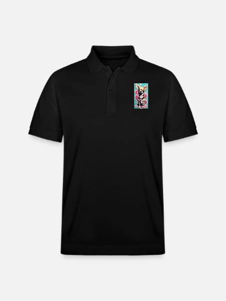 Chien chihuahua - Polo PREPSTER bio Stanley/Stella Unisexe - noir