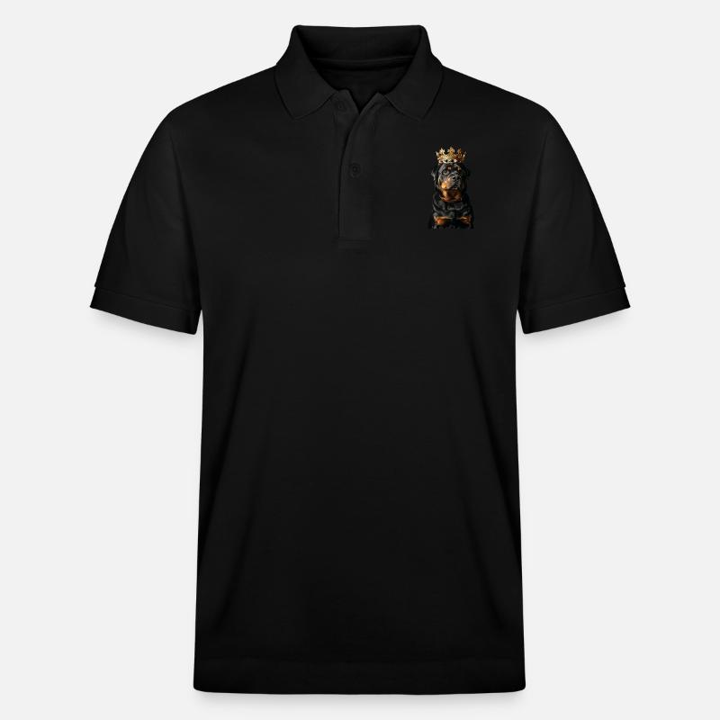 Rottweiler - Polo PREPSTER bio Stanley/Stella Unisexe - noir