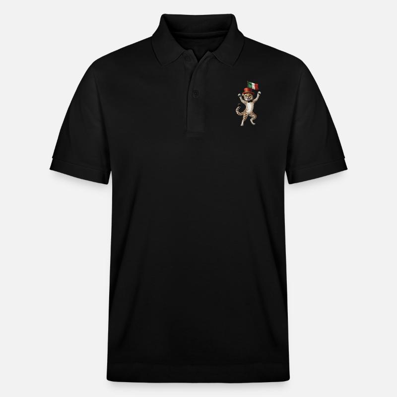 Gepard - Stanley/Stella Unisex Bio-Poloshirt PREPSTER - Schwarz