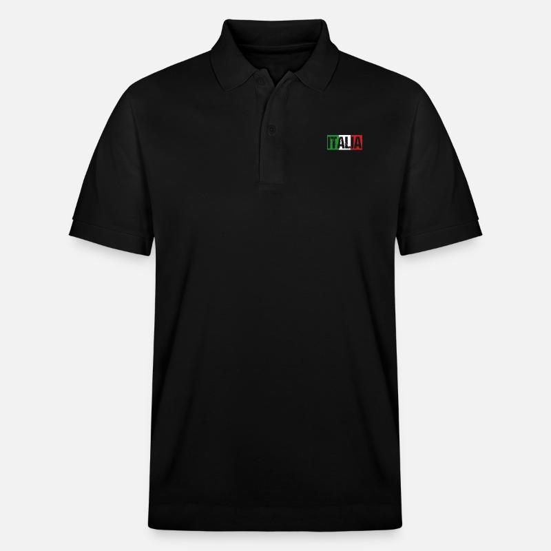 Italie Vaffanculo italien - Polo PREPSTER bio Stanley/Stella Unisexe - noir