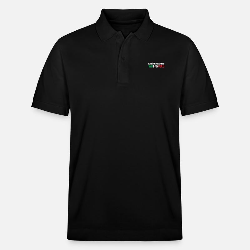 Italie Vaffanculo italien - Polo PREPSTER bio Stanley/Stella Unisexe - noir