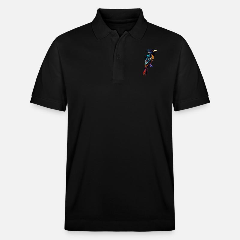 Pie - Polo PREPSTER bio Stanley/Stella Unisexe - noir