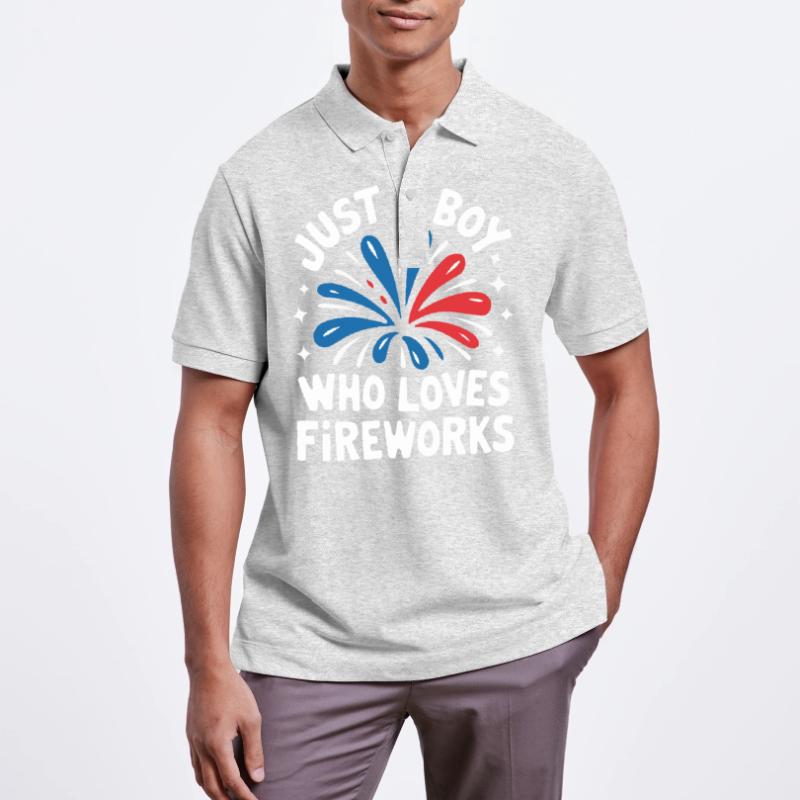 Pyrotechnics Fireworks Pyrotechnics Stanley/Stella Unisex Organic Polo Shirt PREPSTER