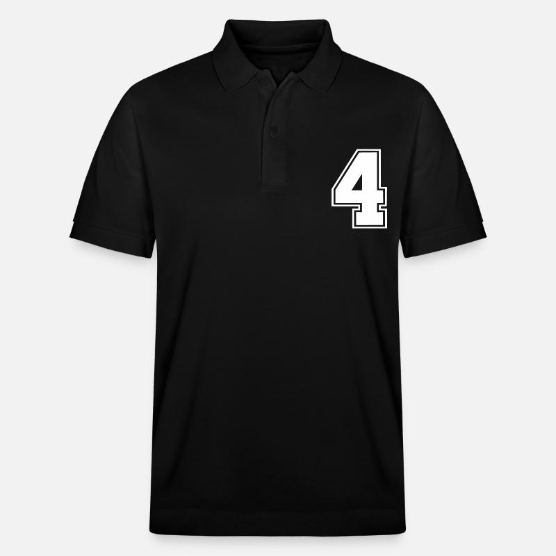 4 - Polo PREPSTER bio Stanley/Stella Unisexe - noir