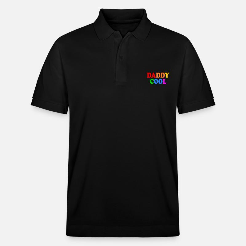 Daddy cool - Polo PREPSTER bio Stanley/Stella Unisexe - noir