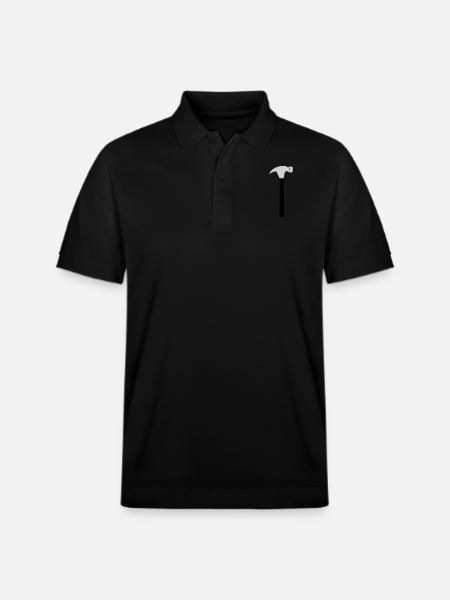 Tool Hammer - Stanley/Stella Unisex Organic Polo Shirt PREPSTER - black
