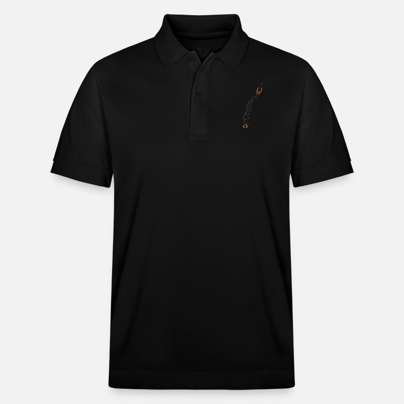 Jack-in-the-Box (transparent) - Stanley/Stella Unisex Bio-Poloshirt PREPSTER - Schwarz