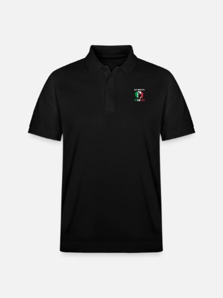 Italien Italiener Vaffanculo - Stanley/Stella Unisex Bio-Poloshirt PREPSTER - Schwarz