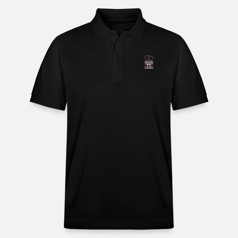 Maman et fille - Polo PREPSTER bio Stanley/Stella Unisexe - noir