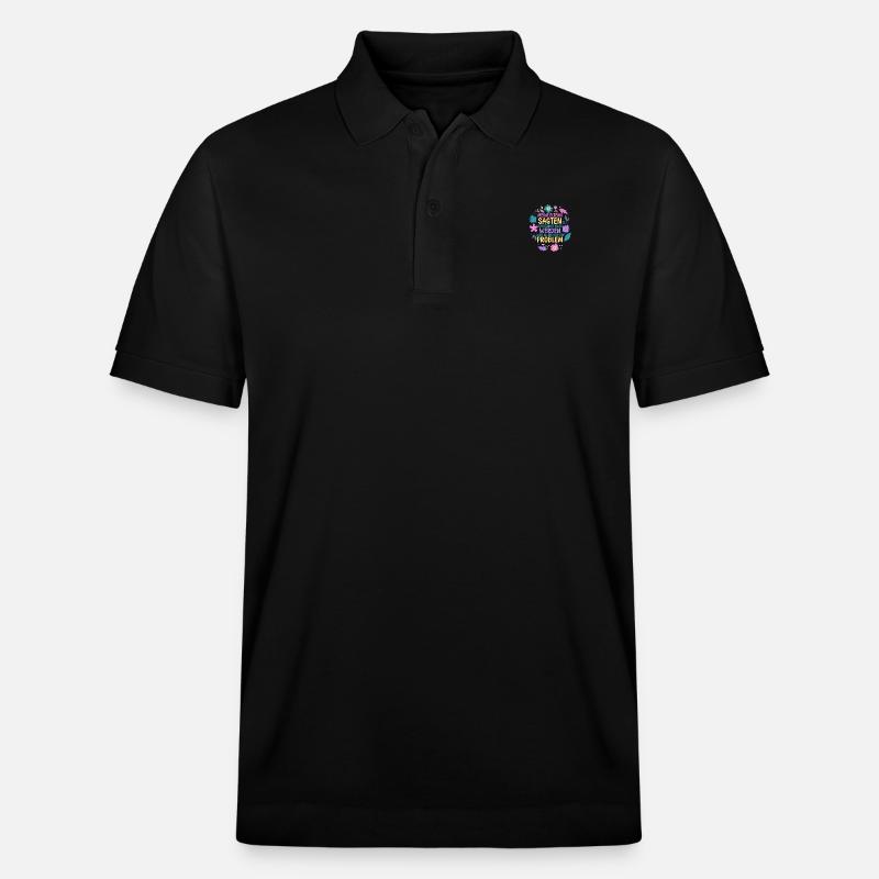 Töchter Tochter - Stanley/Stella Unisex Bio-Poloshirt PREPSTER - Schwarz