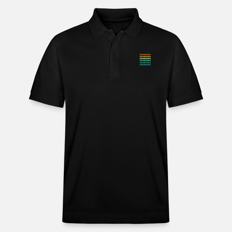 Reiten Pferde - Stanley/Stella Unisex Bio-Poloshirt PREPSTER - Schwarz