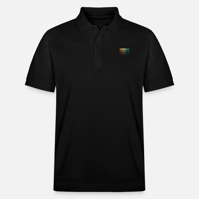 Gerhard - Polo PREPSTER bio Stanley/Stella Unisexe - noir