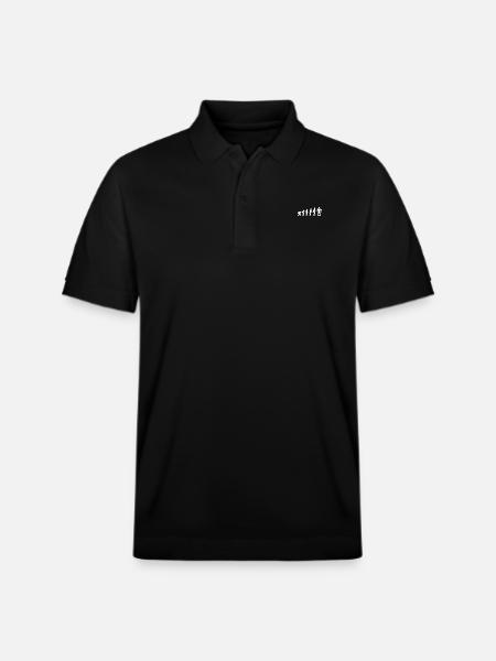 Hornist Evolution Waldhorn - Stanley/Stella Unisex Bio-Poloshirt PREPSTER - Schwarz