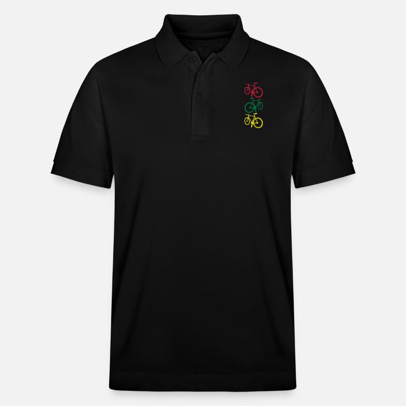 Fixie - Stanley/Stella Unisex Bio-Poloshirt PREPSTER - Schwarz