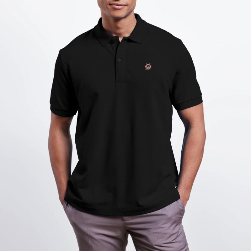 Japanese Samurai Warrior Stanley/Stella Unisex Organic Polo Shirt PREPSTER