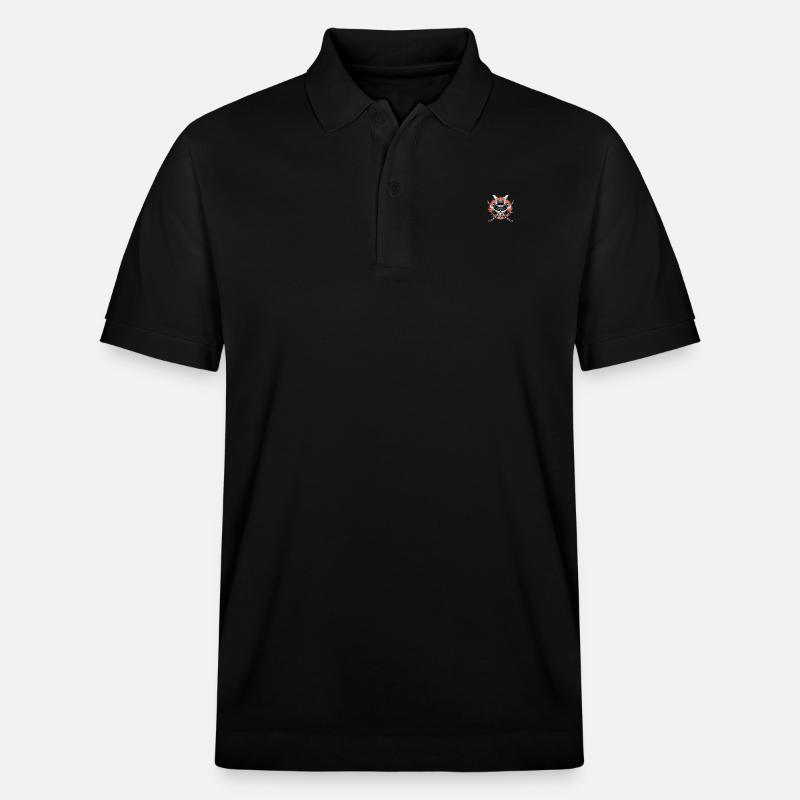 Guerrier samouraï japonais - Polo PREPSTER bio Stanley/Stella Unisexe - noir