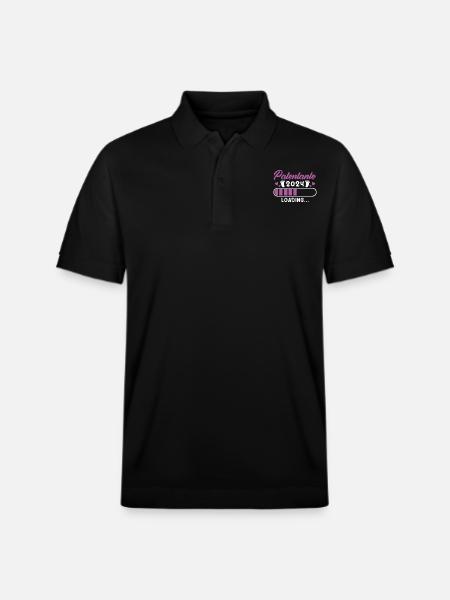 Patentante 2024 Loading Geschenke - Stanley/Stella Unisex Bio-Poloshirt PREPSTER - Schwarz
