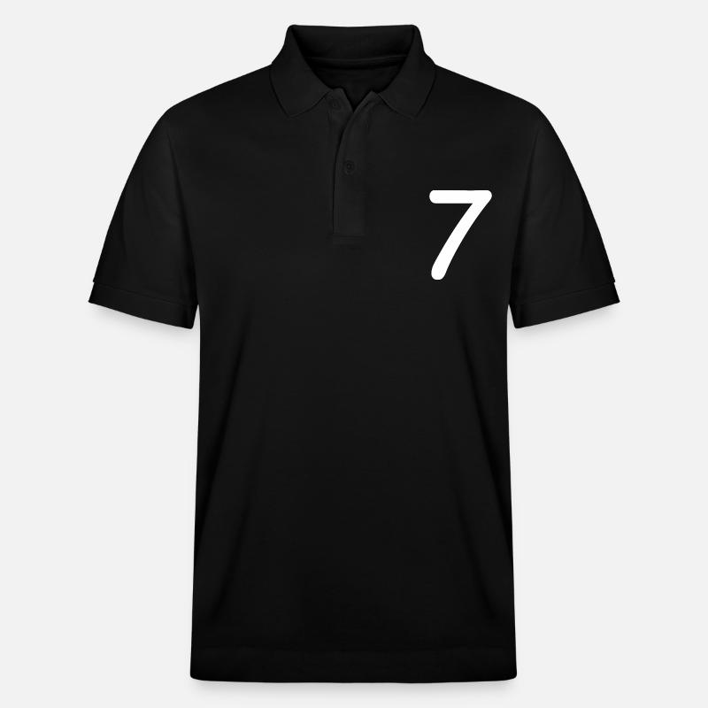 7 - Stanley/Stella Unisex Bio-Poloshirt PREPSTER - Schwarz