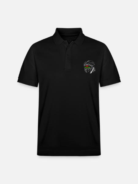Free palestine - Stanley/Stella Unisex Organic Polo Shirt PREPSTER - black