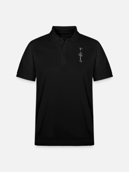 be different - Stanley/Stella Unisex Bio-Poloshirt PREPSTER - Schwarz