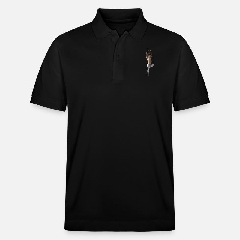 Siamese - Stanley/Stella Unisex Bio-Poloshirt PREPSTER - Schwarz
